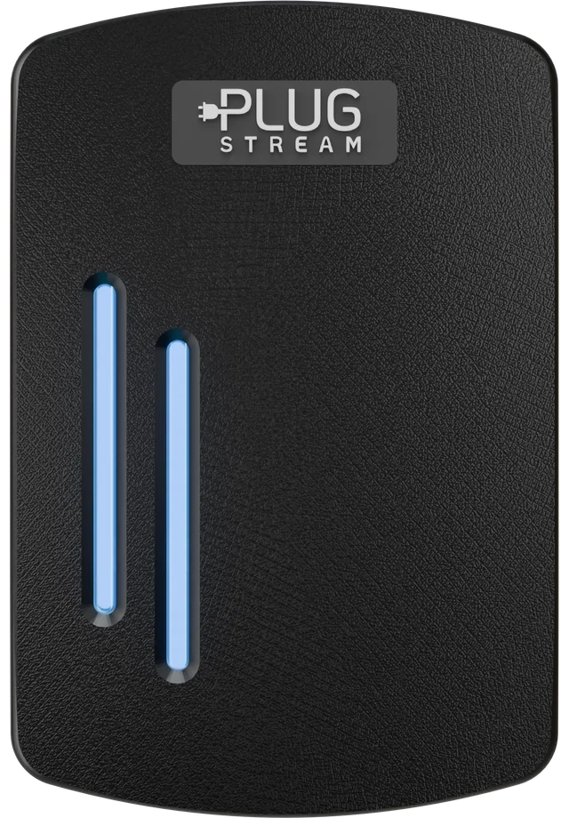 Black PlugStream 7T face plate option