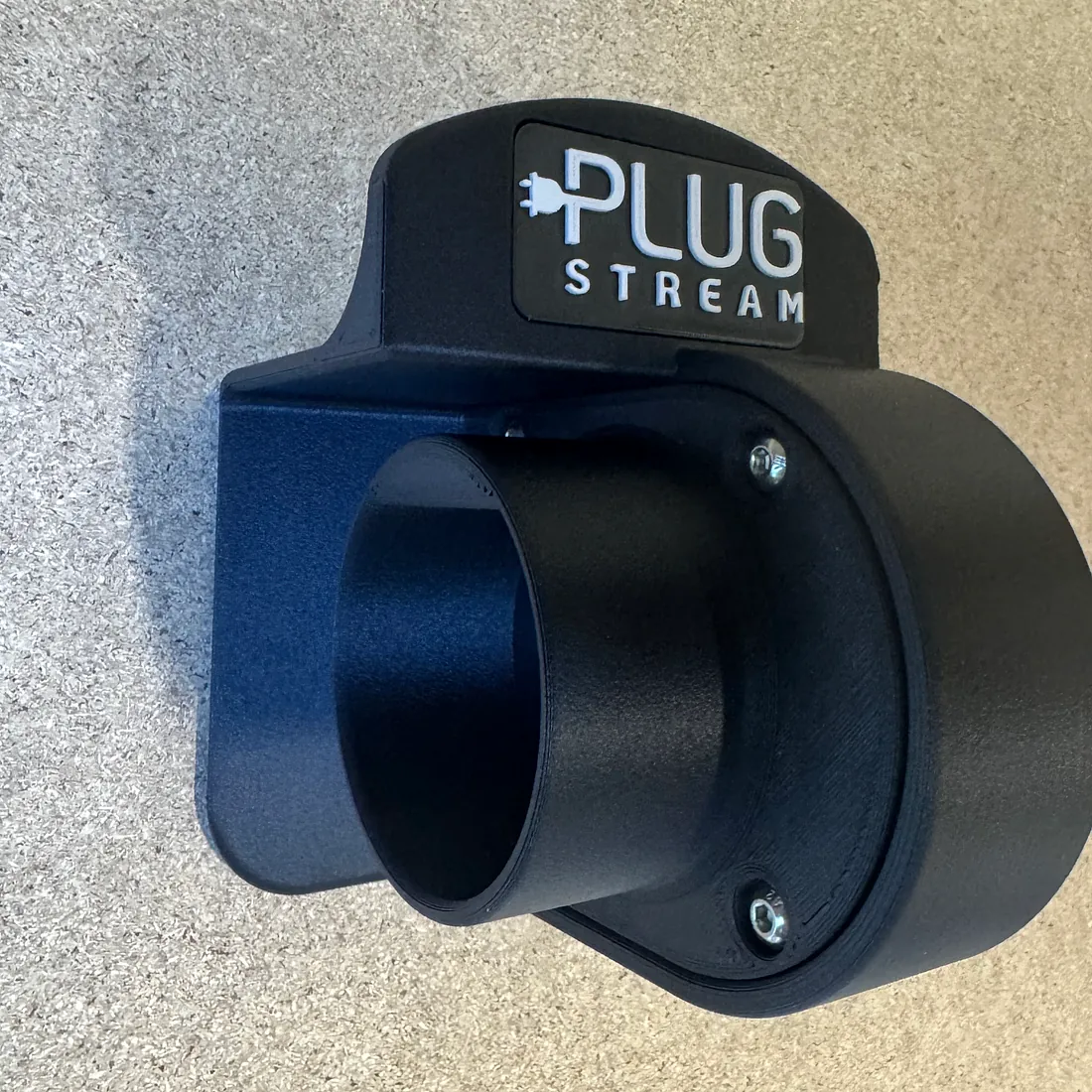 PlugStream Dock wall-mounted connector holder